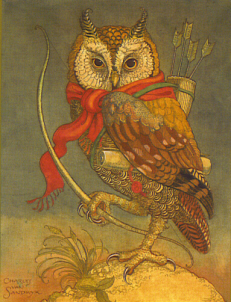 AWO - Owl w/Quiver